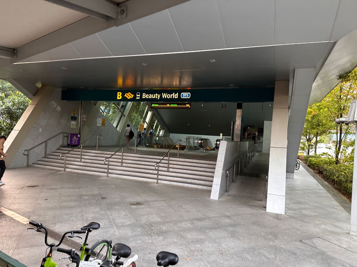 Beauty World MRT is next to Reserve Residences